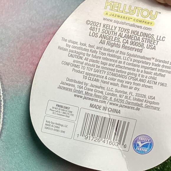 Squishmallow Large 16" Winona Rainbow Llama Unicorn Pegasus Stuffed Plush - Picture 5 of 14